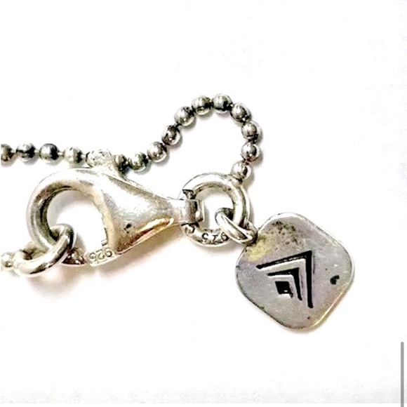 Silpada Vintage Rare Sterling
Silver Big Dreamer Hammered
Necklace - Picture 5 of 6